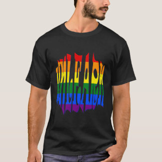非学習開放的な受容性Lgbtqiaプライド引用文 Tシャツ