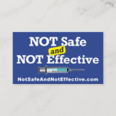 非安全かつ非有効な名刺 名刺 (正面)