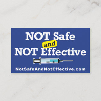 非安全かつ非有効な名刺 名刺