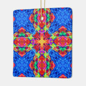 非宗派のハッピーホリデー セラミックオーナメント (左)