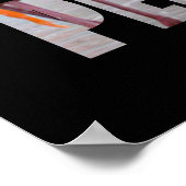 非実在完全引用文フラミンゴ熱帯鳥 ポスター (角)