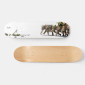 非対称のスケートボード スケートボード (横)