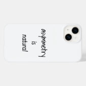 非対称は自然なiPhoneケース Case-Mate iPhoneケース (裏面 (横))