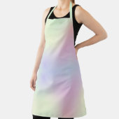 非対称ソフトパステルレインボー エプロン (インサイチュ)