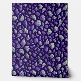 非対称パープルシーシェル 壁紙