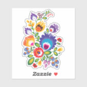 非対称ポーランドフォークワイシナンキ シール (シート)