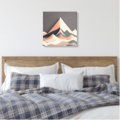 非対称性の平静 キャンバスプリント (インサイチュ (寝室))