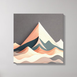 非対称性の平静 キャンバスプリント