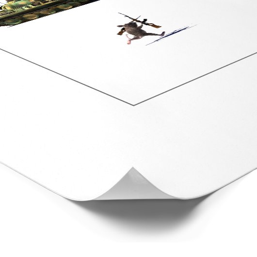 非対称性 ポスター (角)