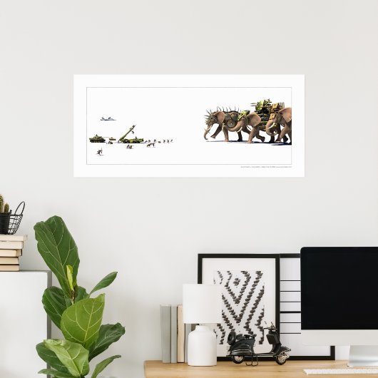 非対称性 ポスター (ホームオフィス)