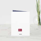 非常おもしろいに詩の誕生日ママのカード カード (裏面)