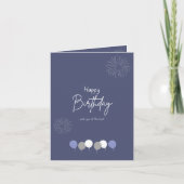 非常おもしろいに詩の誕生日ママのカード カード (正面)