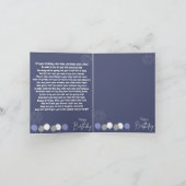 非常おもしろいに詩の誕生日ママのカード カード (内部)