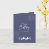 非常おもしろいに詩の誕生日ママのカード カード (黄色い花)