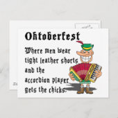 非常おもしろいオクトーバーフェスト ポストカード (正面/裏面)