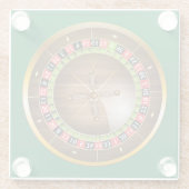 非常おもしろいヨーロッパルーレットホイール ガラスコースター (裏面)