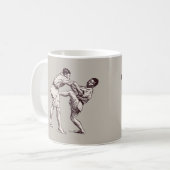 非常おもしろい古代武術アーツコーヒーマグ コーヒーマグカップ (正面左)