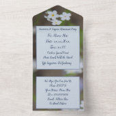 非常かわいらし退職パーティー紙 オールインワン招待状 (内側)