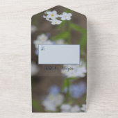 非常かわいらし退職パーティー紙 オールインワン招待状 (外側)