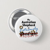 非常にいけないオーストラリアの羊飼い 缶バッジ (正面&裏面)