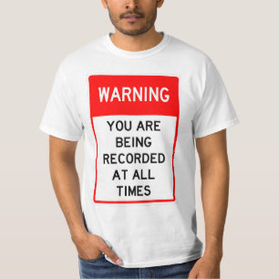 非常におもしろいあなたが記録されているサインTシャツ Tシャツ
