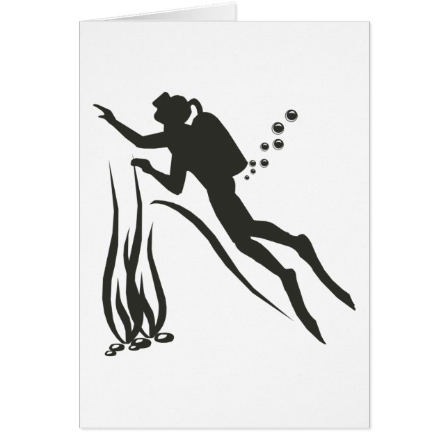 非常におもしろいなスキューバダイバー (正面)