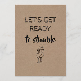 非常におもしろいな新婦付添人/メイド・オブ・オーナー（花嫁付き添い人）の提案 招待状