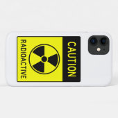 非常におもしろいに注意した放射性標識iPhoneケース Case-Mate iPhoneケース (裏面(横))