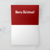 非常におもしろいのクリスマスの挨拶状! シーズンカード (内部)