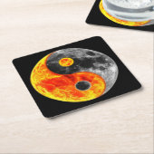 非常におもしろいインとヤンサンアンドムーン スクエアペーパーコースター (アングル)