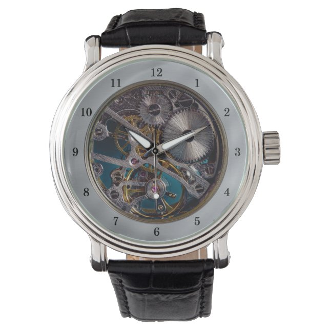 非常におもしろいシミュレートされた透明腕時計 腕時計 (正面)