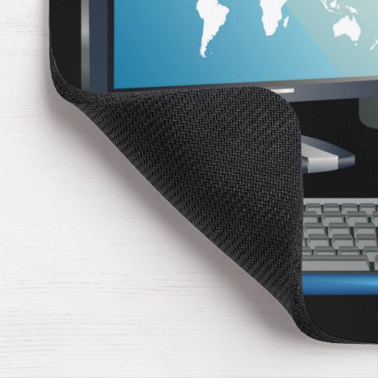 非常におもしろいデスクトップコンピュータシステムマウスマット マウスパッド (コーナー)