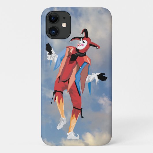 非常におもしろいピエロジェスターiPhoneケース Case-Mate iPhoneケース (裏面)
