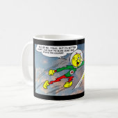 非常におもしろいレディキロワットコーヒーマグ コーヒーマグカップ (正面左)