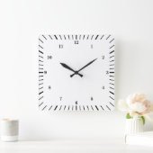 非常におもしろい伝統的スタイルウォールクロック スクエア壁時計 (ホーム)