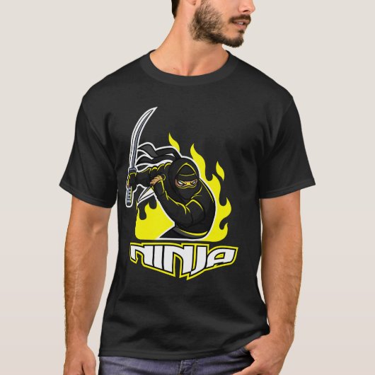 非常におもしろい忍者 Tシャツ (正面)