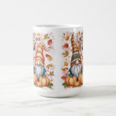 非常にかわいいおもしろいウェルカム秋格言とカボチャ コーヒーマグカップ (中央)