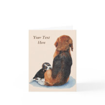 非常にかわいいビーグルの子犬の母犬のポートレート