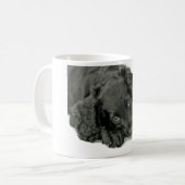 非常にかわいい子犬 コーヒーマグカップ (正面左)