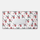 非常にさくらんぼデスクマット デスクマット (キーボード&マウス)