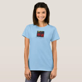 非常にさくらんぼバイカスタムクリスティーRinged Tシャツ (正面フル)