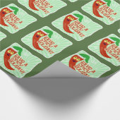 非常にぴりっとする休日 ラッピングペーパー (角)