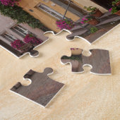 非常によく保存された中世の町 ジグソーパズル (側面)