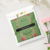 非常にウェディングかわいらしビーフクッキーバッグ フェイバーバッグ (封をした状態)