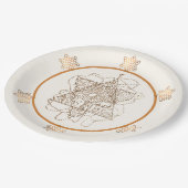 非常にエレガント紙プレート ペーパープレート (アングル)