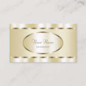 非常にエレガント輝く金ゴールド効果プロフェッショナル 名刺 (正面)