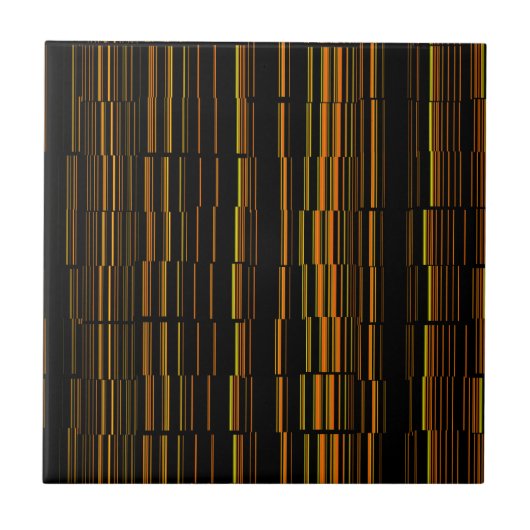 非常にオカッコいいモダンレンジストライプの タイル (正面)