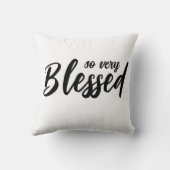 非常にカスタマイズ可能賛美 クッション (裏面)