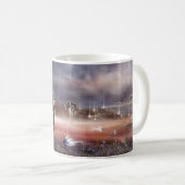 非常にカッコいいエイリアン惑星 コーヒーマグカップ (正面右)