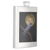 非常にカッコいいゴシックのスタイルレイヴンとムーンフラスコ フラスク (右)